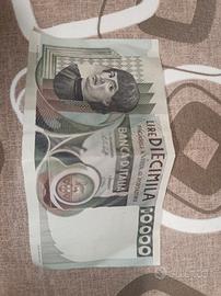 monete di carta da 10000 1000 500 lire