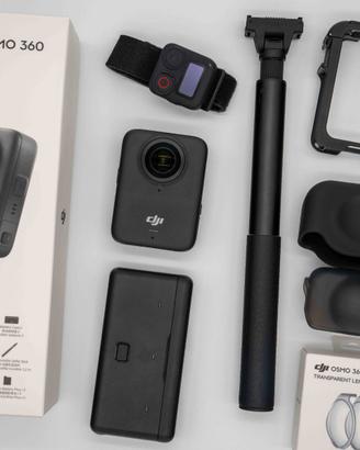 DJI Osmo 360: Kit completo di tutti  gli accessori