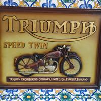 Quadro vintage Triumph Speed twin