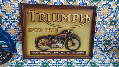 Quadro vintage Triumph Speed twin