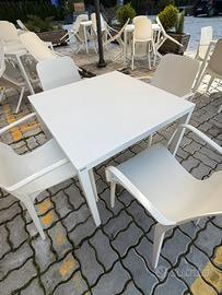 Tavoli e sedie per esterno