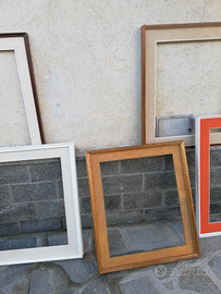 Cornici modernariato vintage in legno