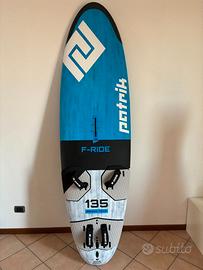 Tavola Wuindsurf F-Rider Completa L.135 seminuova