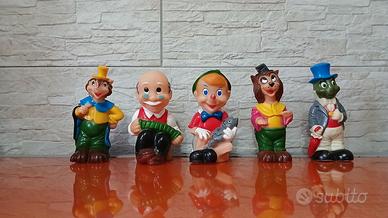 Pinocchio geppetto gatto volpe grillo parlante 