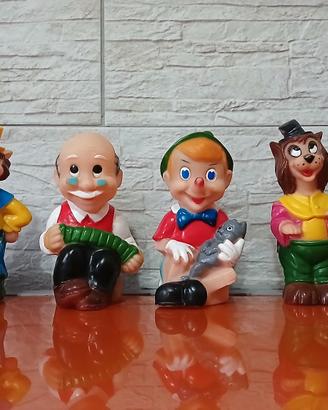 Pinocchio geppetto gatto volpe grillo parlante 