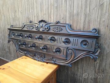 Appendiabiti antico in legno del 1800