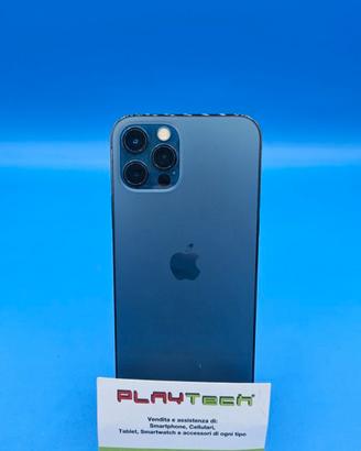 APPLE IPHONE 12 PRO 128GB BLU  BATTERIA 100% USATO