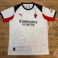 Maglia bianca Milan 25/26 + portachiavi