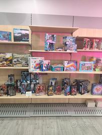 Pannelli espositori con mensole e reggimensole