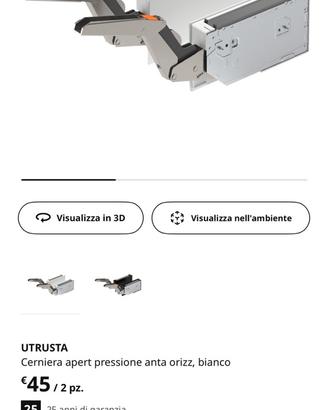 Cerniere per ante a ribalta ikea