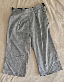 Pantaloni eleganti donna a 3/4 gamba ampia Nanà