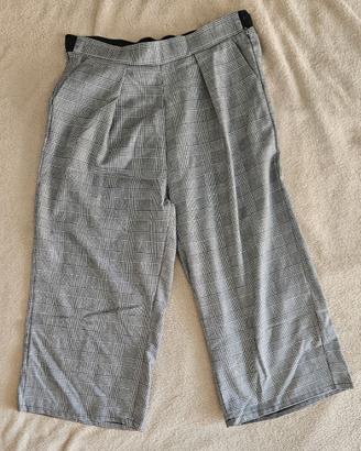 Pantaloni eleganti donna a 3/4 gamba ampia Nanà