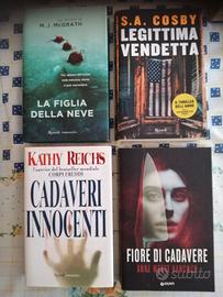 4 AVVINCENTI THRILLER X APPASSIONATI del GENERE
