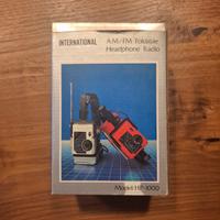 International  Foldable Headphone Radio AM/FM