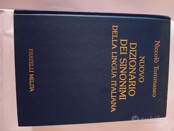 DIZIONARIO DEI SINONIMI DELLA LINGUA ITALIANA