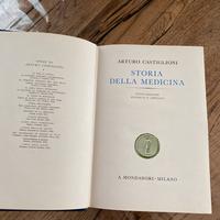 Storia della Medicina A. Castiglioni 1936