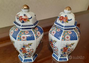 2 Vasi Giapponesi in porcellana