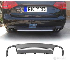 DIFFUSORE AUDI A4 B8 07-11 LOOK S4