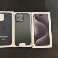 iPhone 15 Pro Max 512gb Titanium Black 90% Batteri