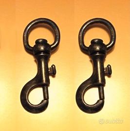 MOSCHETTONI PER GUINZAGLIO CANI E PORTACHIAVI