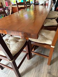 tavolo legno massello