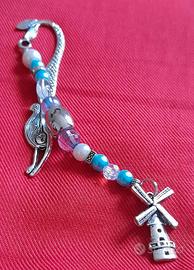 SEGNALIBRO ARGENTO HANDMADE NUOVO MULINO VENTO