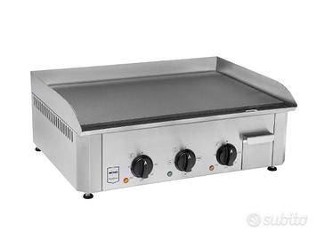 Fry Top Professionale Elettrico 220V 4000 w