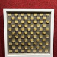 Bernard Aubertin Dessin de feu 1973 60x60