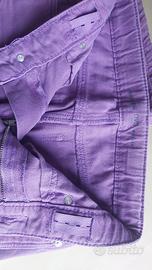 jeans wide leg lilla 