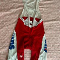 Pantaloncini ciclismo rossi