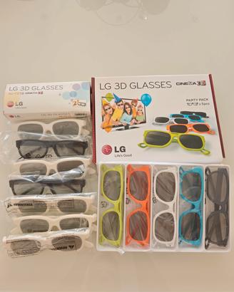 occhiali LG 3D