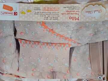 trapunta lettino e paracolpi 