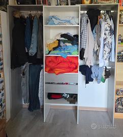 armadio a giorno come nuovo