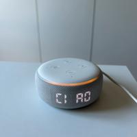 Echo Dot 3 Con Orologio Bianco