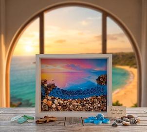 Quadro 3 d in tecnica quilling