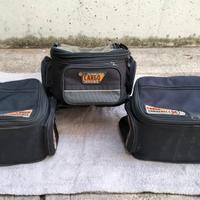 Tris borse x scrambler o cafe' racer