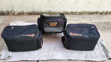 Tris borse x scrambler o cafe' racer