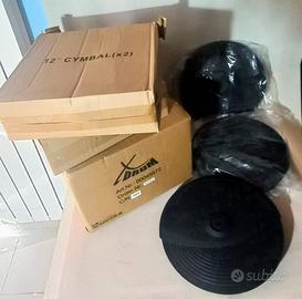 3 Pad Piatto 12” XDrum come nuovi