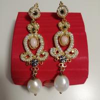 orecchini argento 925 placcato oro 