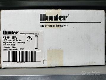 Irrigatore statico hunter PS 10A/12A/15A/17A