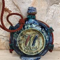 Fiasca da vino in ceramica