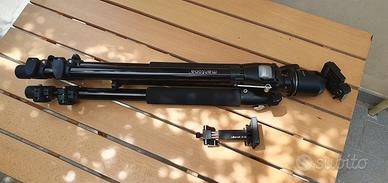 Cavalletto Manfrotto Professionale testa fluida