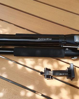 Cavalletto Manfrotto Professionale testa fluida