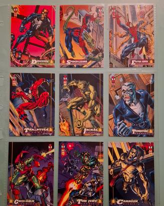 Trading cards Amazing Spider-man Marvel Fleer 