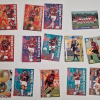 Panini Card Calcio 96 e Calcio 97 del Milan