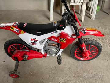 Moto elettrica bambino
