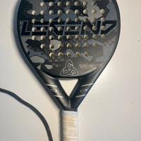Raccheta da padel LEGEND stealth nera