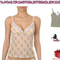 Canottiera top intimo elegante sottogiacca