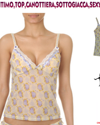 Canottiera top intimo elegante sottogiacca