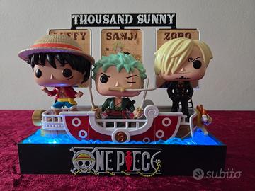 set  FunkoPop OnePiece Kinder 2026 + base led